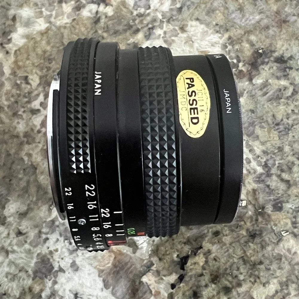 Underground MC Auto Compact 49mm Camera Lens (model/serial number 103359)